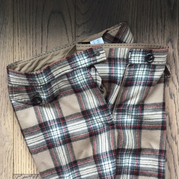 Moschino plaid crop pants-wool fabric - Picture 4 of 9